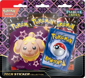 pokemon paldean fates tech sticker collection fidough