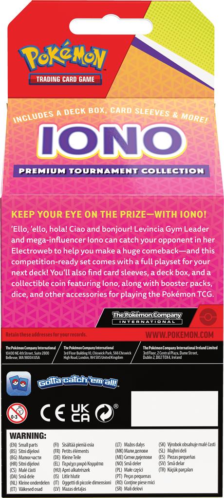 pokemon tcg premium tournament collection iono 4