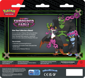 Pokémon Scarlet & Violet Shrouded Fable 3 Pack Blister