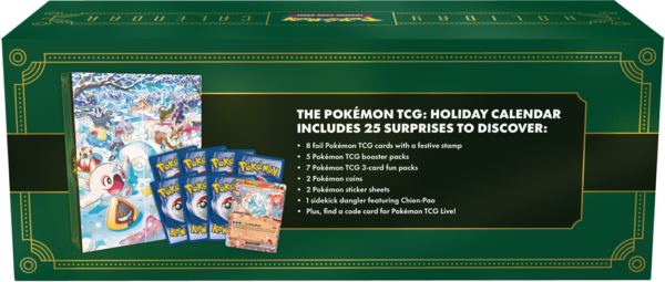 Pokémon TCG Holiday Calendar 2024 2