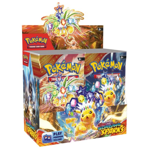 pokemon surging sparks booster box sv8