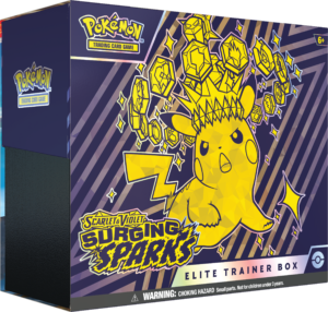 sv8 pokemon surging sparks elite trainer box