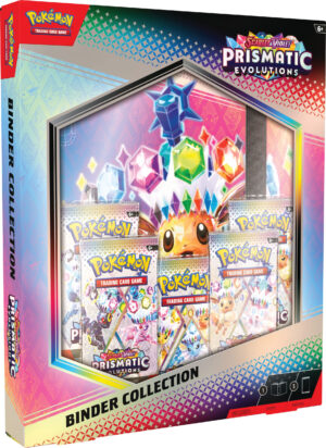 Pokémon Scarlet & Violet Prismatic Evolutions Binder Collection