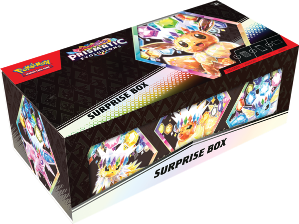 Pokémon Scarlet & Violet Prismatic Evolutions Surprise Box